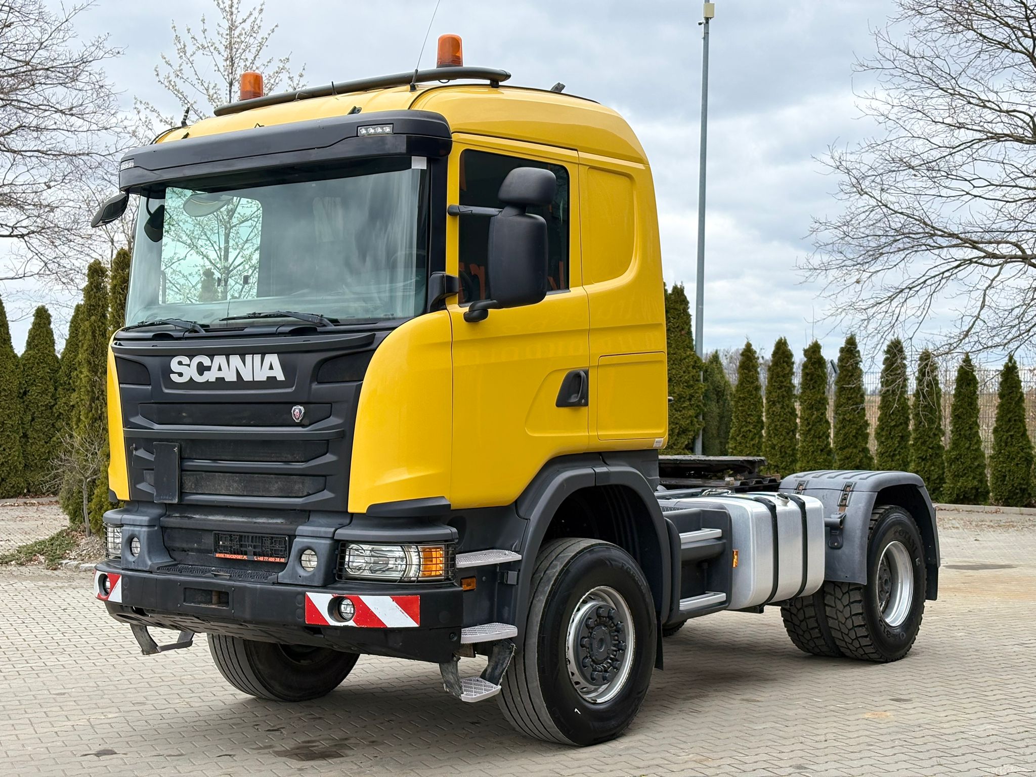 SCANIA G450 4x4 EURO6 CIĄGNIK SIODŁOWY